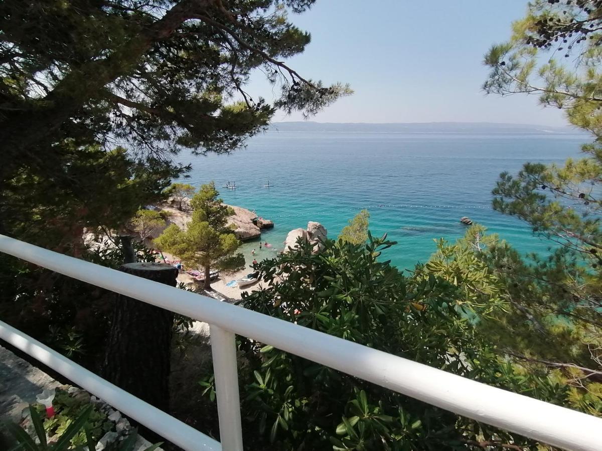 Apartmani Mares - 20 M From The Beach Brela Exteriér fotografie